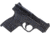 Techna Clips Gun Belt Clip for S&amp;W M&amp;P Shield .45 Belt, Right-Side, Black, SH45BA