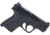 Techna Clips Gun Belt Clip for S&amp;W M&amp;P Shield .9mm .40, Right-Side, Black, SHBR