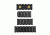 American Built Arms Company LTF Rail, 7 Slot, Combo- 4, 5, Black ABALTFCR