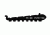 American Built Arms Company T-Rail Aluminum Picatinny Rail for TAVOR, Black, Small ABATRAILA