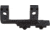 American Defense Manufacturing 2in Offset - 34mm Dual Ring Scope Mount w/ 1/2in Titanium GI Bolts, Black, Small, AD-RECON-34-TGIB