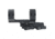 American Defense Manufacturing AD-DELTA-C-H Scope Mount, 1.93in NV Height, Standard Legacy Lever, 30mm Ring Size, Black, AD-DELTA-C-H-30-STD