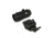 American Defense Manufacturing Flik5 Fixed Power 5X Magnifier w/ ADM Transition Mount and Titanium Lever, Black, Medium, FLIK-5X, EDEMO1