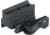 American Defense Manufacturing Modular Base w/ Tac Lever, Black, 1.8 in, AD-B5-TAC-R