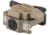 American Defense Manufacturing QD Light Mount for SureFire LED Helmet Light, Flat Dark Earth, AD-21 STD FDE-TL