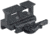 American Defense Manufacturing QD Mount w/ Titanium Lever Assembly for the Aimpoint ACRO Micro Red Dot in True Co-Witness Height, Black, AD-ACRO-10-TL