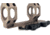 American Defense Manufacturing Recon Dual QD M1 Rifle Scope Mount, Standart Lever, Flat Dark Earth, AD-RECON-M-1-FDE-STD