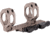American Defense Manufacturing Recon Dual QD M-35 Rifle Scope Mount, TAC Lever, Flat Dark Earth, AD-RECON-M-35-FDE-TAC