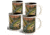 American Expedition Collage Coffee Mugs, Set of 4, Bass 4012077