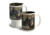 American Expedition Home and Away Stoneware Mug Set, Bear Collage 4012094