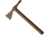 American Tomahawk Model 1 Tomahawk Coyote, 14 overall, Coyote brown sculpted nylon handle, MODEL 1 COYOTE BROWN