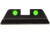 Ameriglo Painted Dot Night Sights - REAR Sight Only - Green LumiDot, .256 Height, Fits Glocks 17,19,22,23,24,26,27,33,34,35,37,38,39 GG-413R