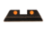 Ameriglo Painted Dot Night Sights - REAR Sight Only - Orange LumiDot, .272 Height, Fits For Glocks 20,21,29,30,31,32,36 GG-420R