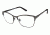 Ann Taylor AT002 Progressive Prescription Eyeglasses - Frame Blk/Crystal Gld, Size 52/16mm TYAT00201