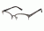 Ann Taylor AT004 Progressive Prescription Eyeglasses - Frame Blk / Crystal, Size 50/17mm TYAT00401