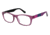 Ann Taylor ATR040 Eyeglass Frames - Frame Translucent Eggplant / Purple Stripe, Size 52/17mm TYATR04020