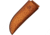 Anza Micarta Fixed Blade Knife, 7.25in Overall, 3.5in Stainless Steel Tanto Blade, Black Canvas Micarta Handle, Brown Leather Belt Sheath, JWKR1 M