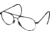Ao Flight Gear General Series Sunglasses Frame No Lens Black Comfort Cable 52mm Lens B Cc 52