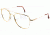 AO Flight Gear Pilot Series Sunglasses Frame, No Lens, Gold, Wire Spatula, 55mm Lens G-WS-55 