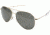 Ao General Sunglasses Gold Gray Glass Lens Bayonet 52mm G Tcg Bnt 52