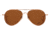 AO General Sunglasses, Rose Gold, Cosmetan Brown AOLite Nylon Lenses, 55-14-140 B47, GEN555STCLBNN