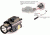 Streamlight TLR-2 Tactical Weapon Flashlight w/ Laser Sight, CR123, Laser Sight , No Strobe, 300 Lumens, Black, 69120