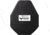 AR500 Armor A2 Armor Plates, Threat Level III+LW, 10 x 12, Base Coat, Black, 11332