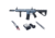 Arcturus LWT MK-II CQB 10in AEG SPORT Starter Pack ARC SE Airsoft Gun, Grey, AT-ST02-CQ-SE-GY-PK