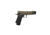 Arcturus Vanguard 4.3in Hi-Capa GBB Airsoft Pistol w/ Optics Ready Slide &amp; Compensator, Black/Tan, AT-GHC-V4C-OR-BT