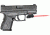 ArmaLaser GTO/FLX Finger Touch Red Laser Sight for Springfield XDM 3.8in, Black, GTO/FLX11