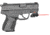 ArmaLaser Laser Sight for Springfield XD-E, Red Beam, Black GTO/FLX83
