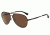Armani EA2032 Sunglasses 312773-59 - Matte Black/black/brown Frame, Brown Lenses