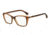 Armani EA3083 Eyeglass Frames 5515-52 - Top Havana/opal Honey/honey Tr Frame