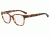 Armani EA3094F Progressive Prescription Eyeglasses 5541-54 - Havana Spot Raspberry Frame