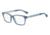 Armani EA3095 Eyeglass Frames 5505-51 - Opal Azure Blue Frame