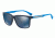 Armani EA4047 Progressive Prescription Sunglasses EA4047-565225-56 - Lens Diameter 56 mm, Frame Color Blue Rubber