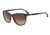 Armani EA4086F Sunglasses 502613-56 - Dark Havana Frame, Brown Gradient Lenses