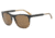 Armani EA4099 Sunglasses 556783-56 - Brown/tr Striped Brown Frame, Polar Brown Lenses