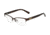 Armani Exchange AX1004 Bifocal Prescription Eyeglasses 6016-52 - Satin Brown Frame