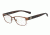 Armani Exchange AX1020 Single Vision Prescription Eyeglasses 6091-54 - Matte Brown Frame