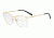 Armani Exchange AX1025 Single Vision Prescription Eyeglasses 6026-53 - Matte Pale Gold Frame
