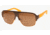 Armani Exchange AX2011S Sunglasses 809973-58 - Phantom/satin Blazing Orange Frame, Brown Solid Lenses