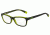 Armani Exchange AX3019 Single Vision Prescription Eyeglasses 8154-52 - Dk Purple/green Transparent Frame