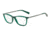 Armani Exchange AX3028 Single Vision Prescription Eyeglasses 8170-53 - Alpine Green Milky Frame