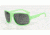 Armani Exchange AX4025S Sunglasses 811287-61 - Paradise Green Glow Frame, Grey Solid Lenses
