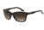Armani Exchange AX4027S Sunglasses 811713-43 - Dark Tortoise Frame, Smoke Gradient Lenses