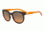 Armani Exchange AX4057SF Sunglasses 820895-55 - Tortoise Frame, Orange Gradient Light Grey Lenses