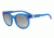 Armani Exchange AX4057SF Sunglasses 821011-55 - Transparent Light Blue Frame, Grey Gradient Lenses