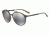 Armani Exchange AX4069S Sunglasses 82426G-57 - Transparent Army Green Frame, Light Grey Mirror Black Lenses