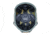 ArmorSource AS-200 High Cut NIJ IIIA Fully Loaded Ballistic Helmet, Coyote Brown, Extra Large, 200XLHCCBSU3LR3KV2